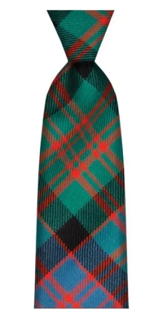 Custom Made WOOL Tartan Ties - 500 Tartans Available