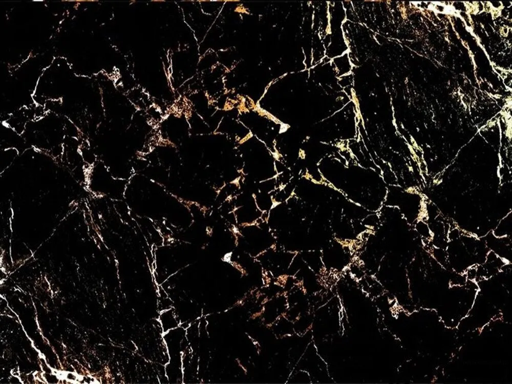 Custom Wallpaper Mural Gold Black Marble Effect (㎡)