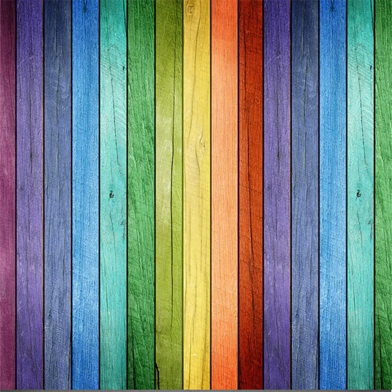 Custom Wallpaper Mural Rainbow Colorful Board (㎡)