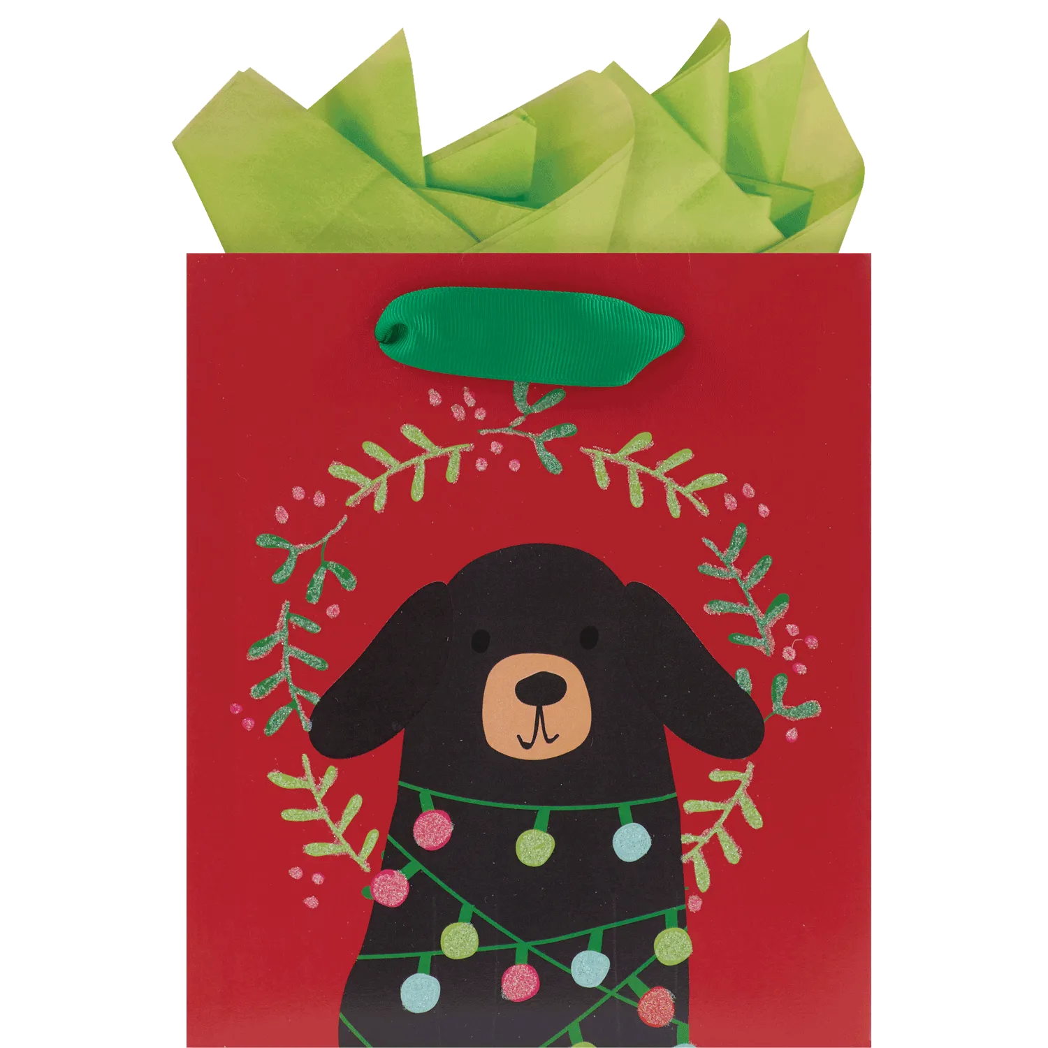 DASHING DOGS SMALL GIFT BAG