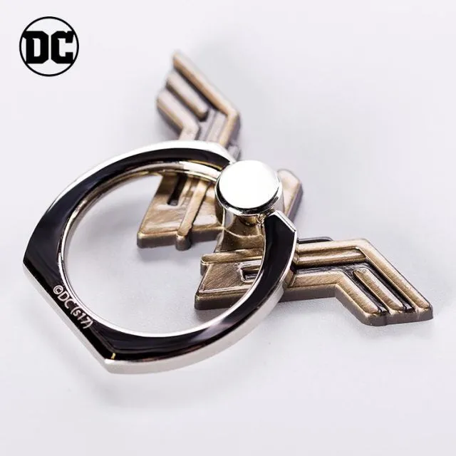 DC Justice League 360° Rotating Anti-drop Full Metal Finger Ring Grip Phone Holder