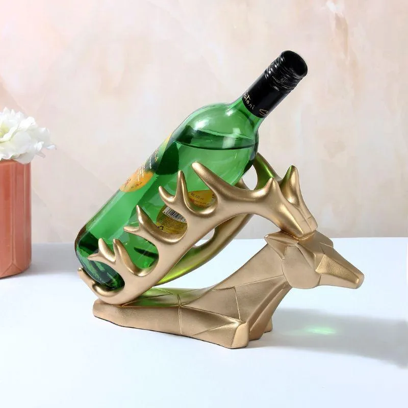 DEER HEAD BOTTLE STAND