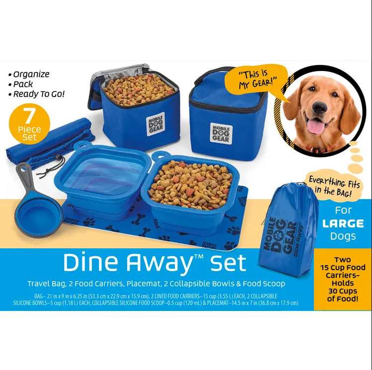 Dine Away Food Set (Medium/Large Dogs)