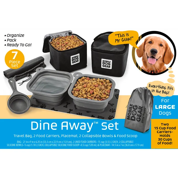 Dine Away Food Set (Medium/Large Dogs)