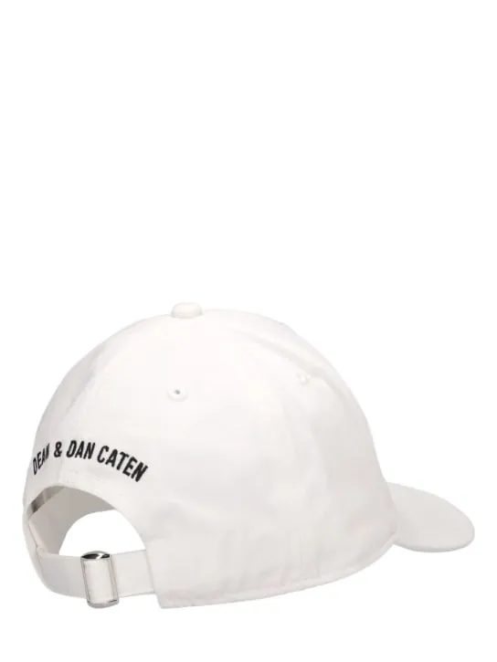 Dsquared2   Cotton logo baseball cap 