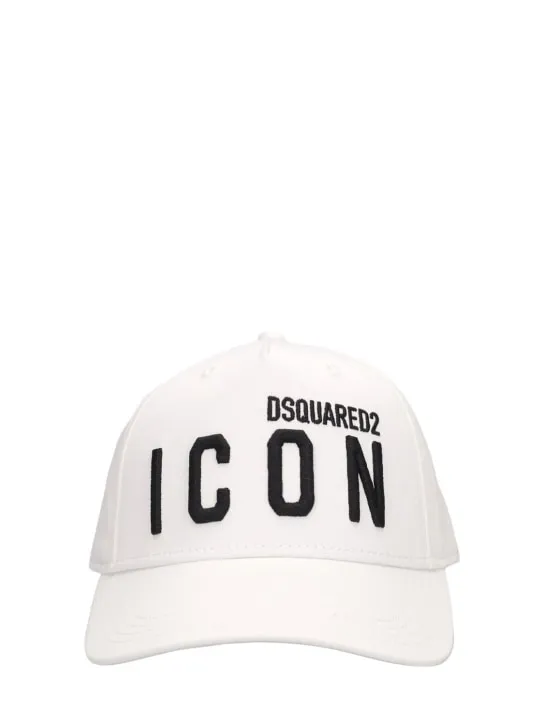 Dsquared2   Cotton logo baseball cap 