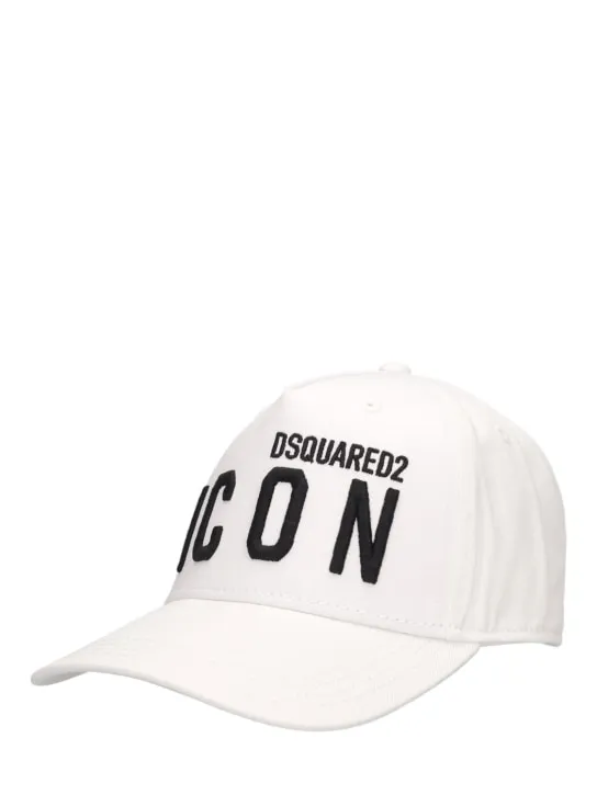 Dsquared2   Cotton logo baseball cap 