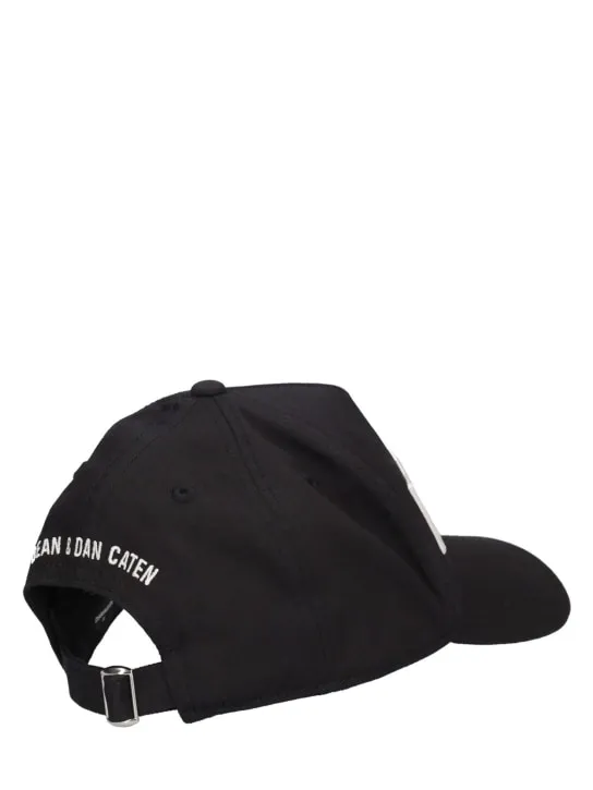 Dsquared2   Cotton logo baseball cap 