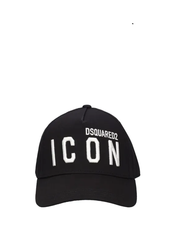 Dsquared2   Cotton logo baseball cap 