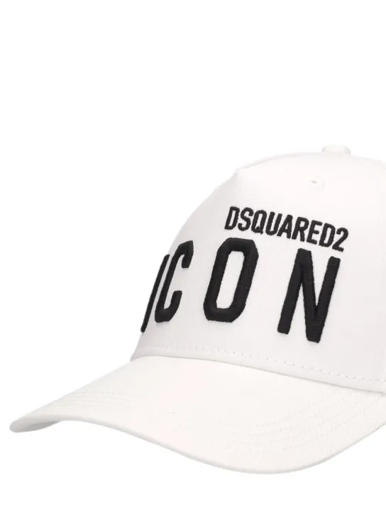 Dsquared2   Cotton logo baseball cap 