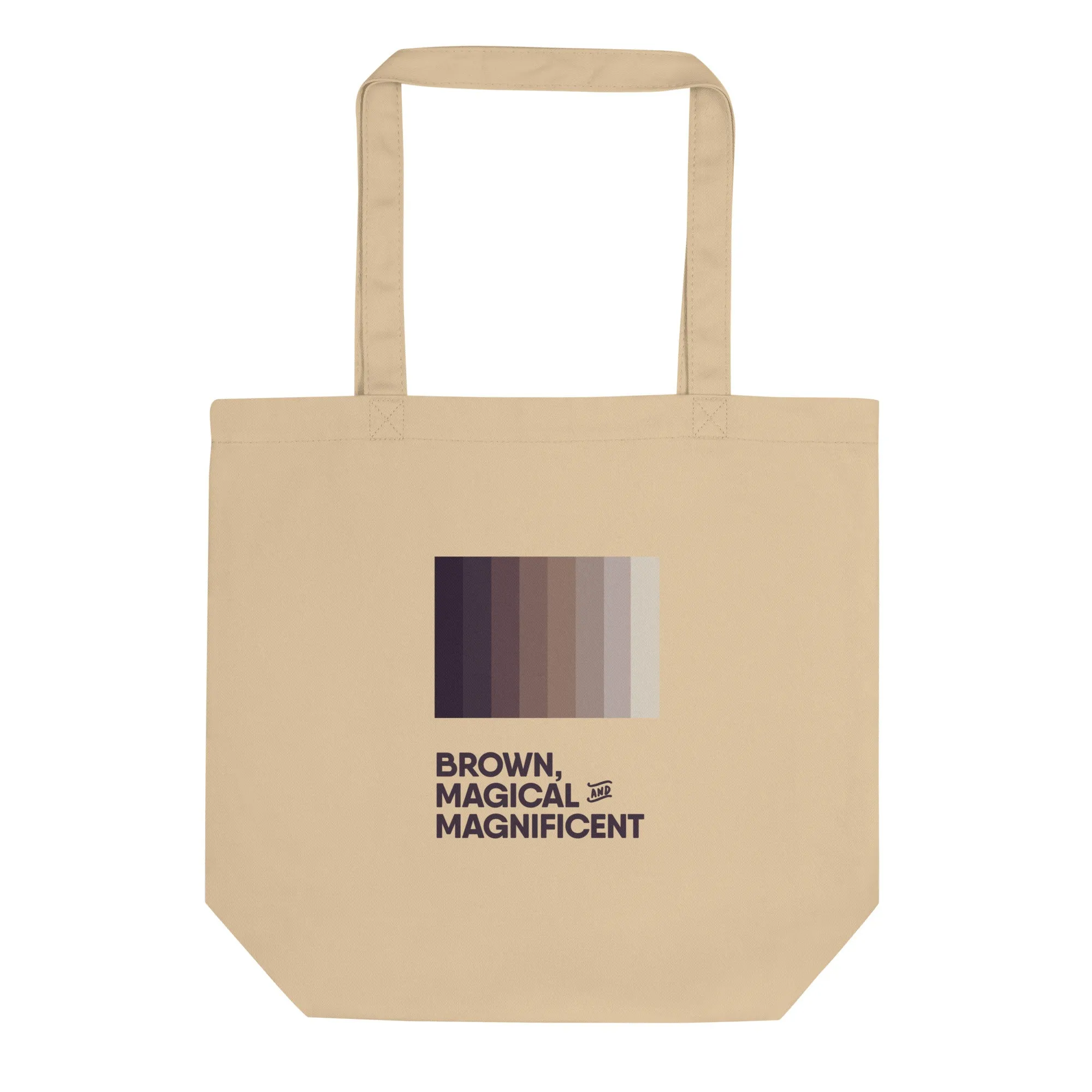 Eco Tote Bag (Brown, Magical, & Magnificent)