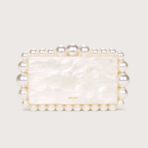 Eos Clutch | Ivory Pearl