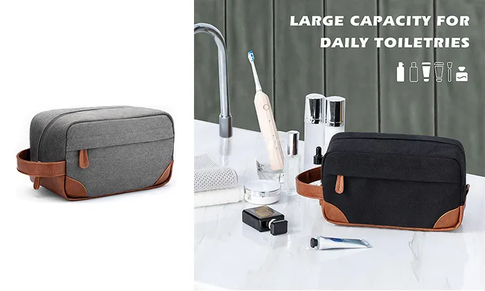 European Style Retro Men's Versatile Toiletry Bag