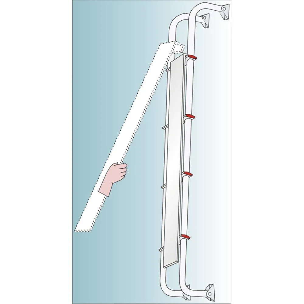 Fiamma 98656-480 Safety Ladder Anti-Theft Cover for Camper Van Ladders