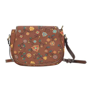 Fire Bloom Shade Saddle Bag/Large