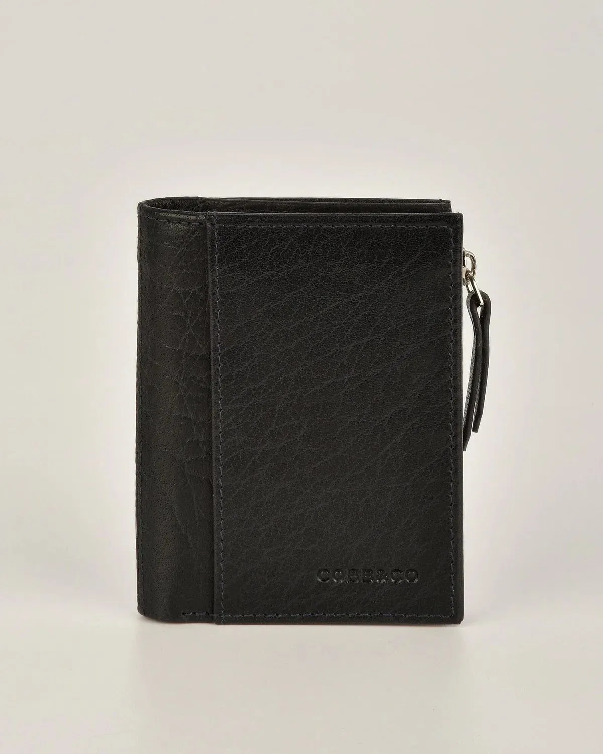 Gabee - Ridley RFID Leather Card Holder & Zipped Coin Pocket