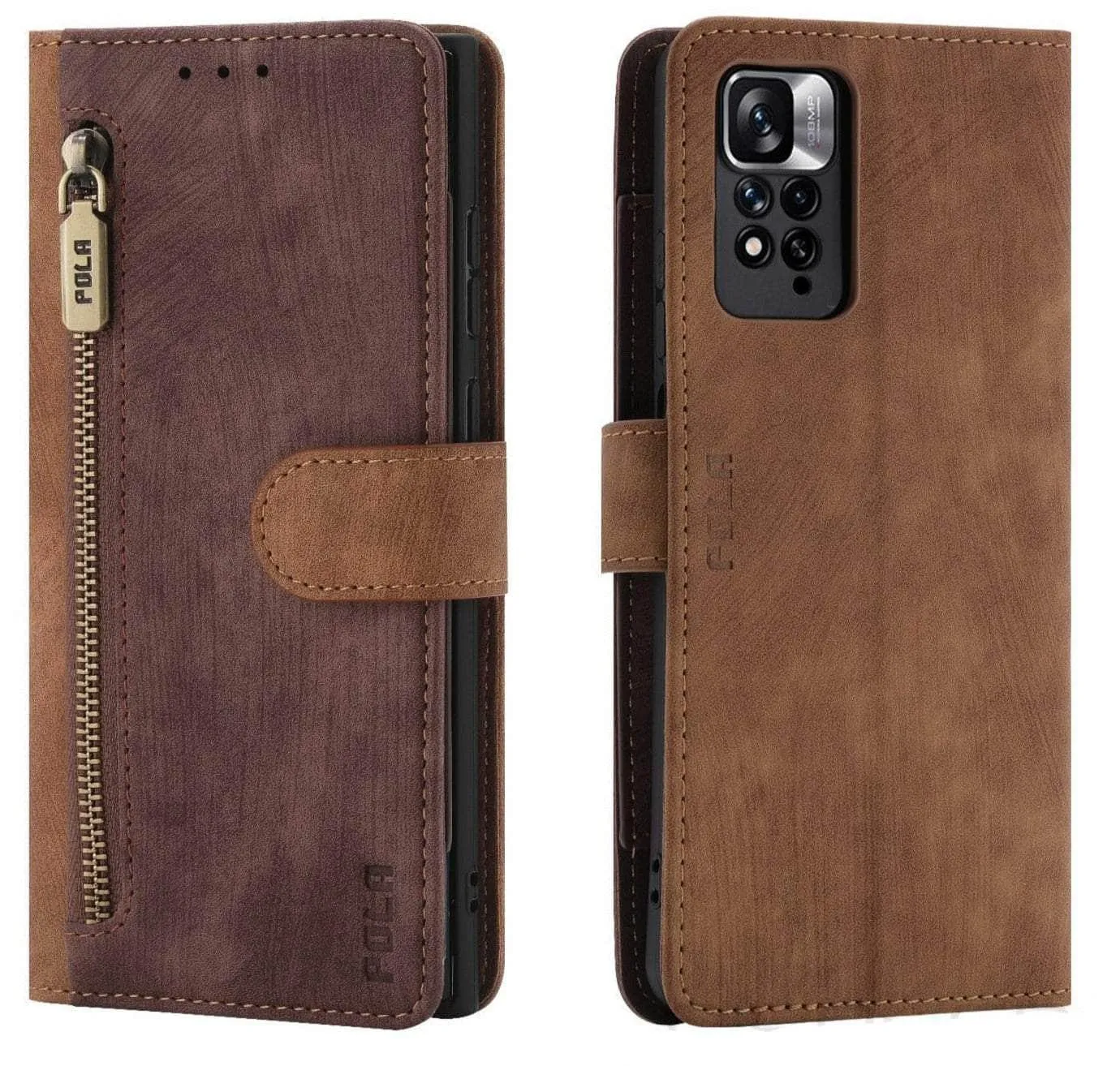 Galaxy A54 Anti-Theft Brush Leather Case