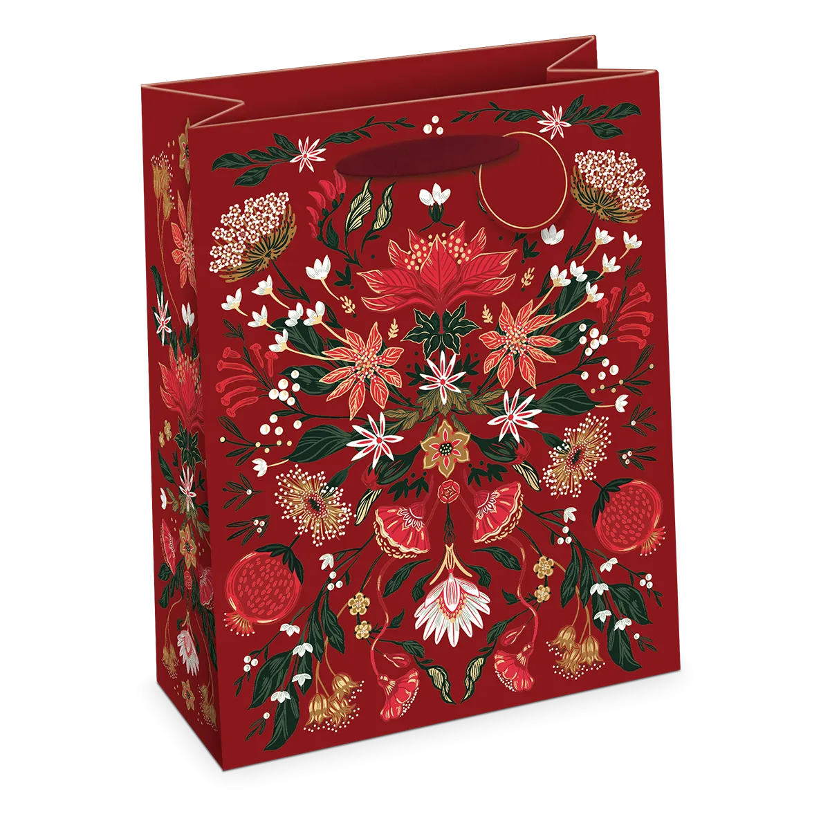 Gift Bag Large - Christmas Garden