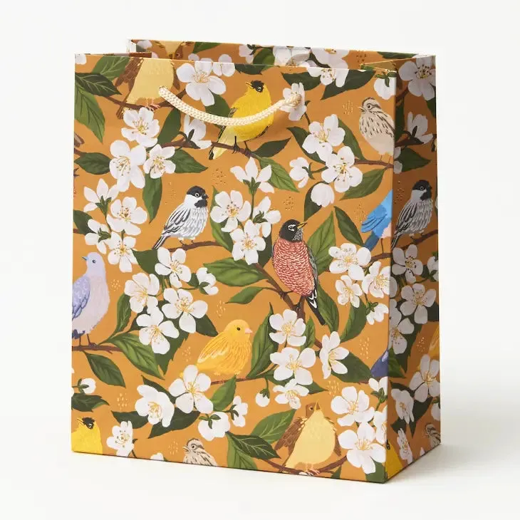 Gift Bag Medium - Songbirds and Blossoms