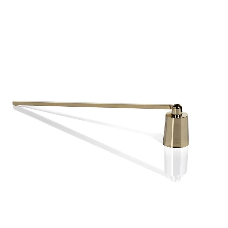 Gold Brass Candle Snuffer