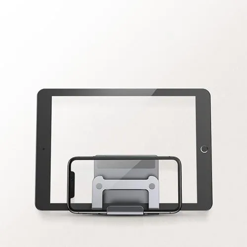 Gray Wall Mount - Most Phones and Tablets up to 9"