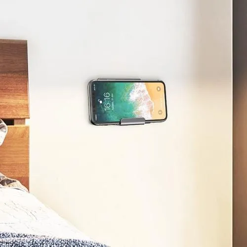 Gray Wall Mount - Most Phones and Tablets up to 9"