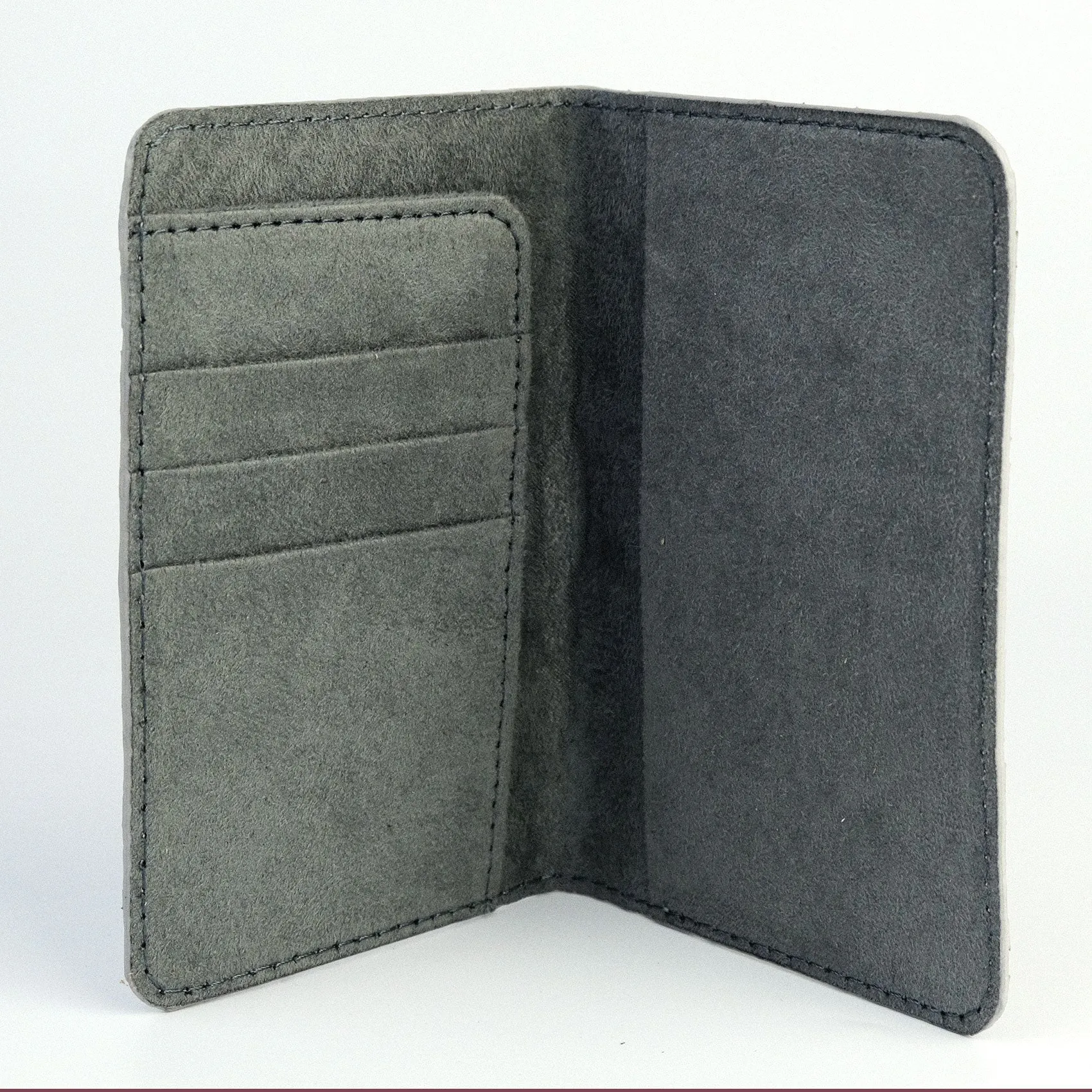 Grey Motif Python Passport Cover