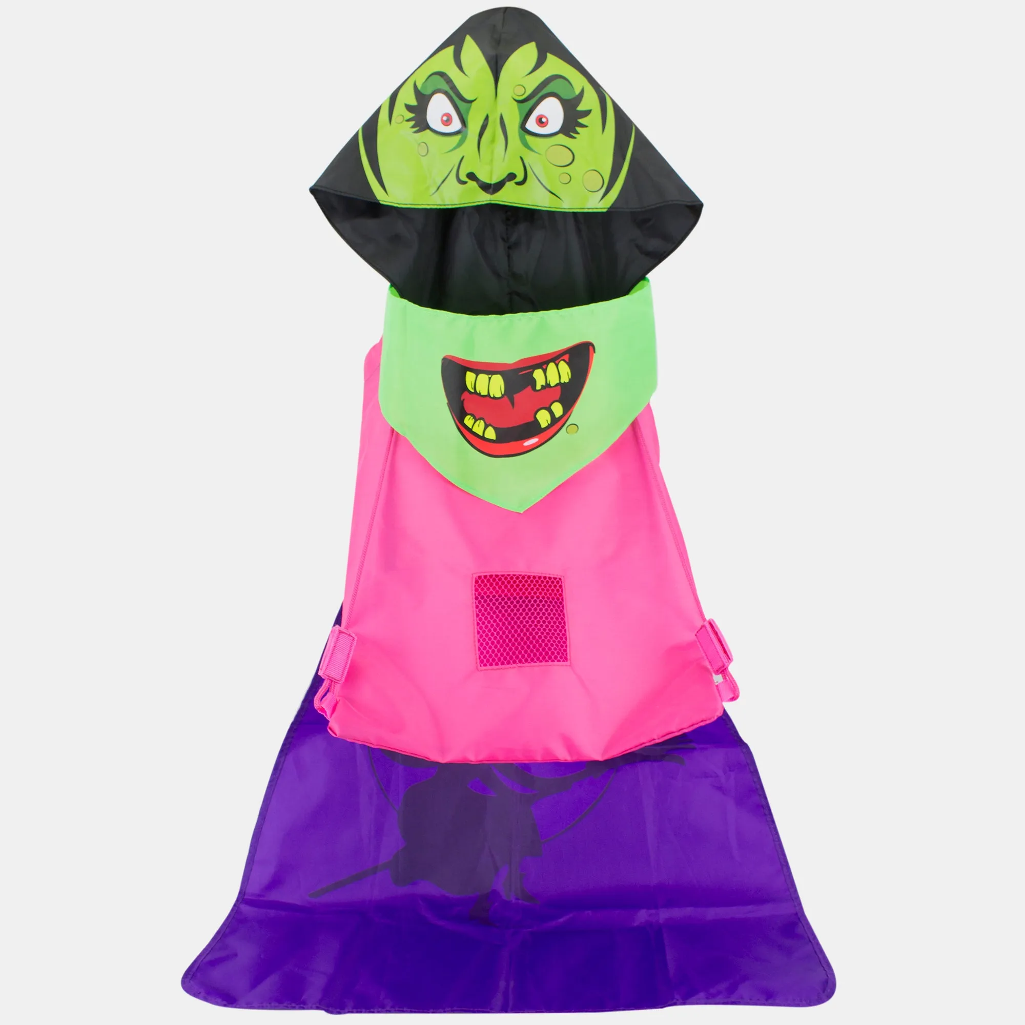 Halloween Drawstring Bag With Bonus Kids Costume Accessories