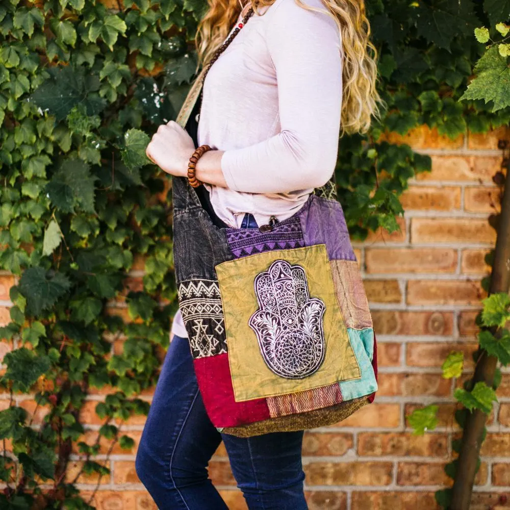 Hamsa Bliss Patchwork Bag