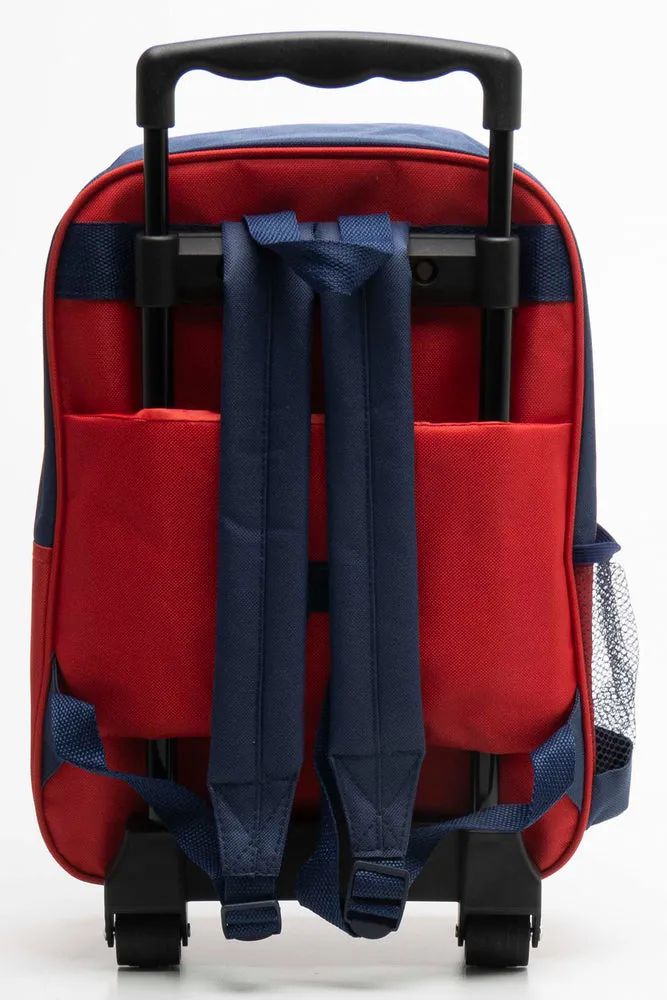 Hot Wheels Trolley Backpack Red