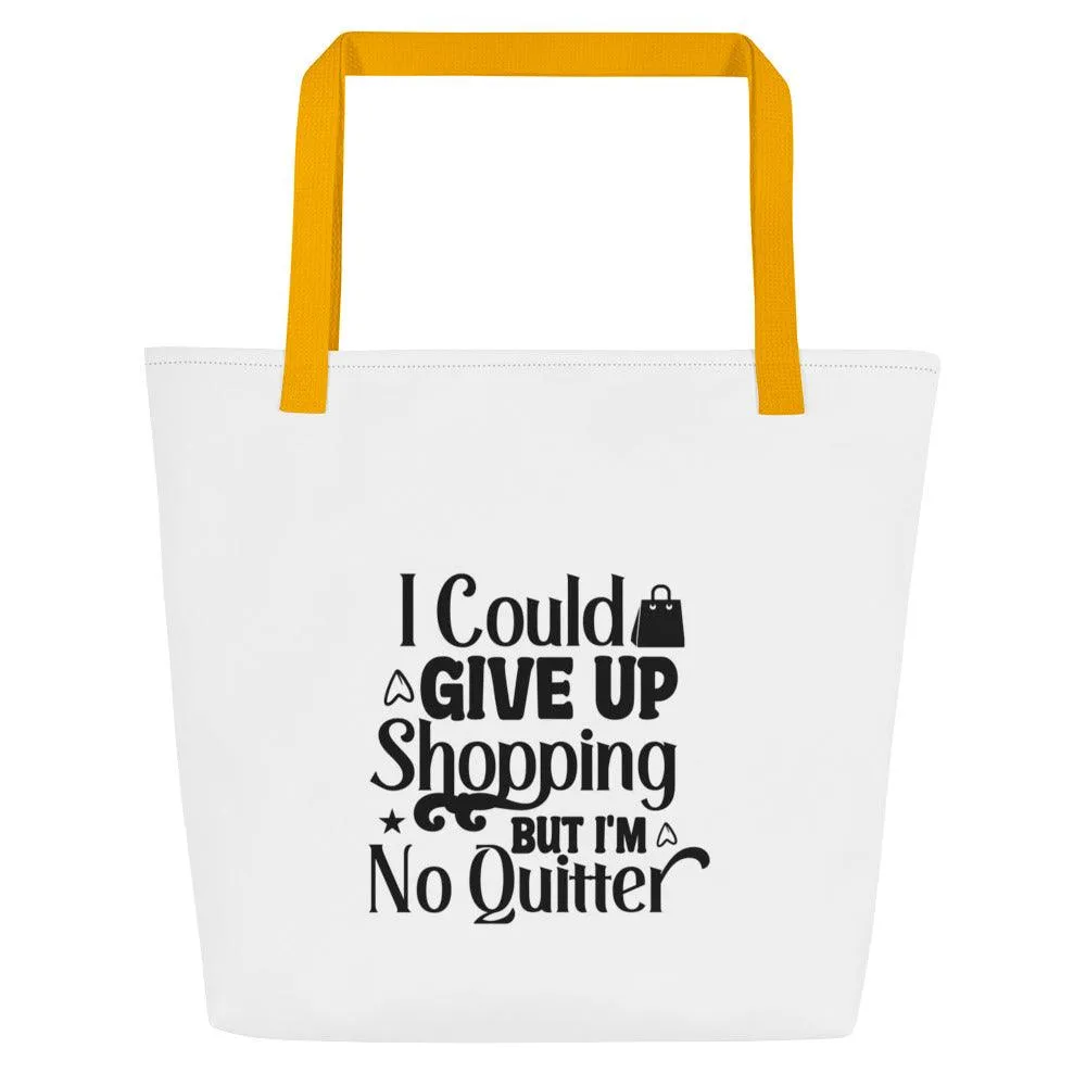 I Could Large Tote Bag