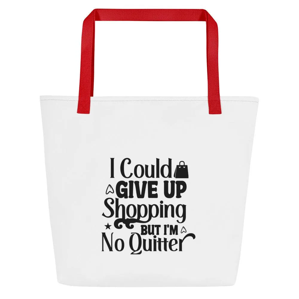 I Could Large Tote Bag