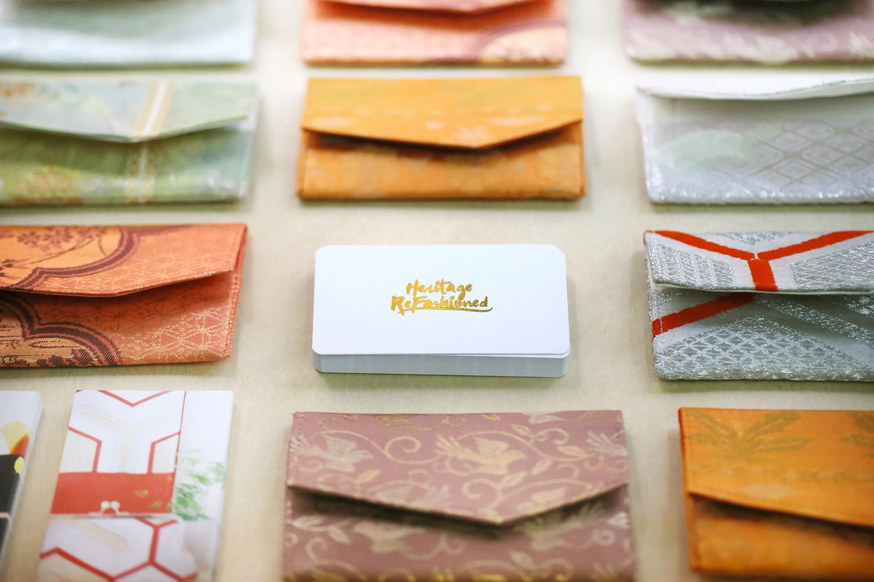 Japanese Kimono Business Card Holder [Surprise Me!] | Upcycled from vintage textiles