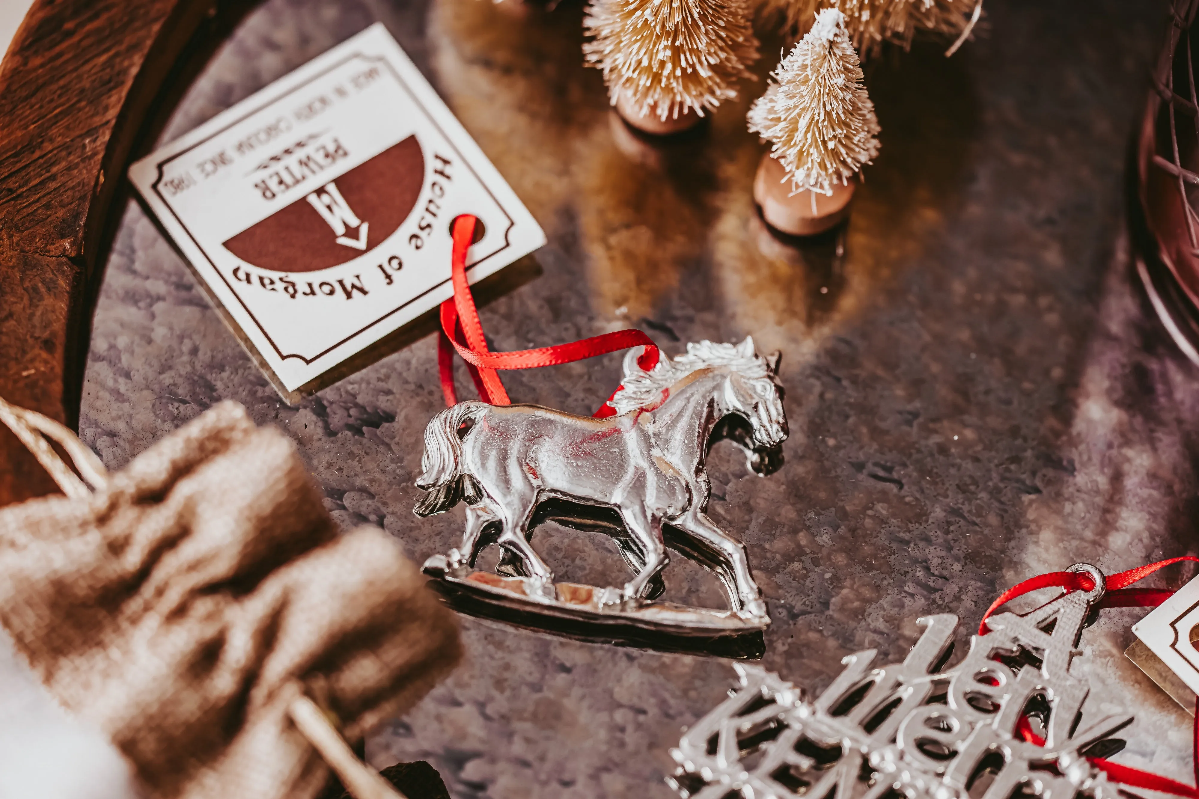 Kentucky Gifts - Bourbon - Horse - Cardinal - Christmas Ornament