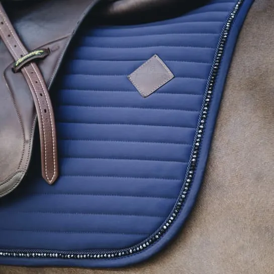 Kentucky Saddle Pad Pearls Showjumping Navy