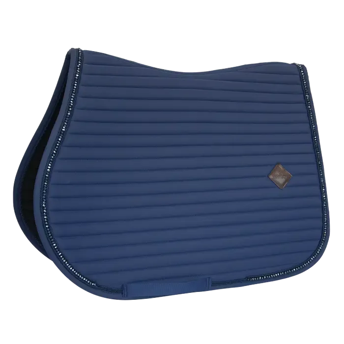 Kentucky Saddle Pad Pearls Showjumping Navy