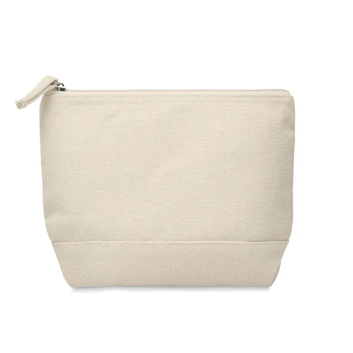 KLEUREN - Bicolour cotton cosmetic bag