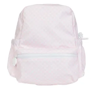 Large Backpack, PInk Gingham