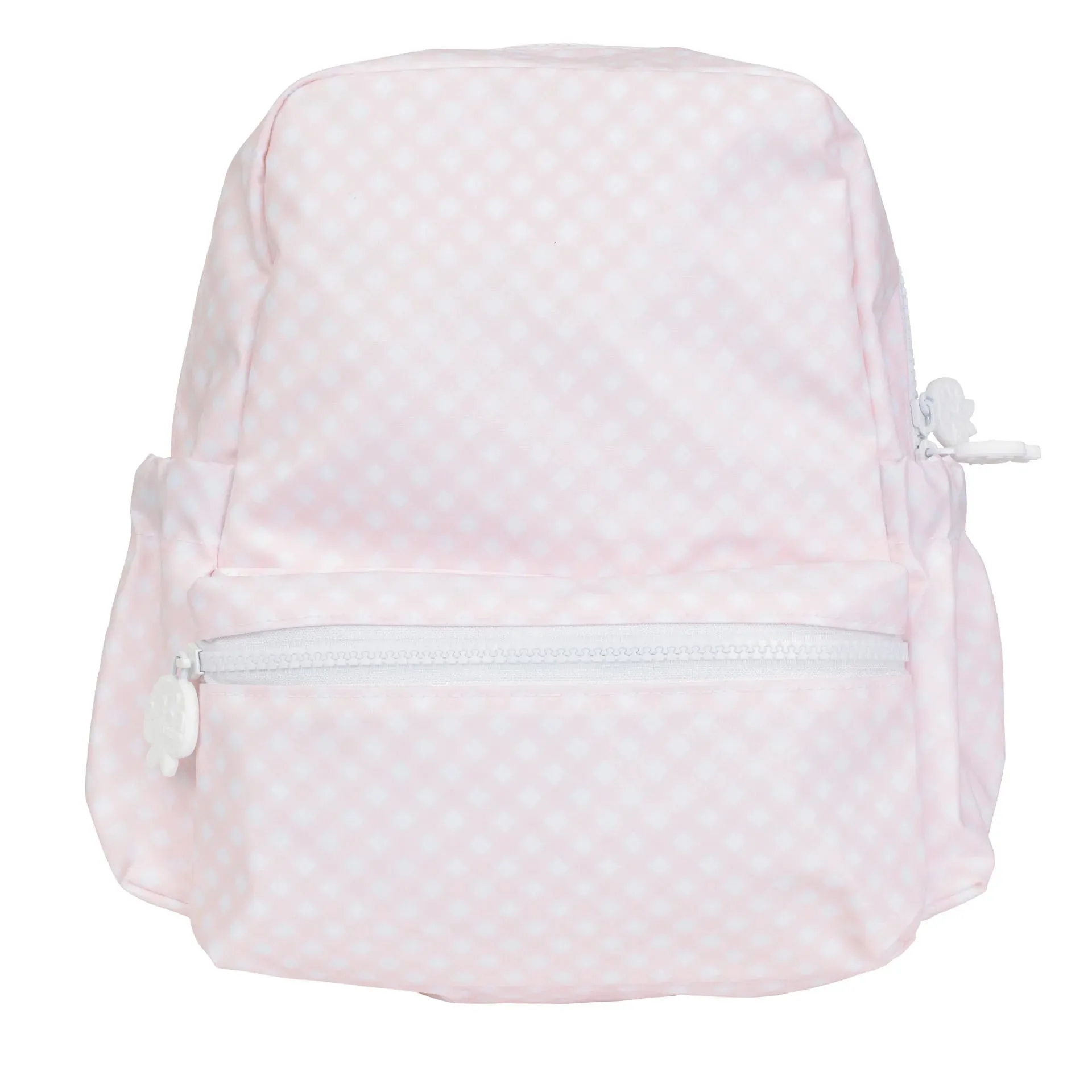 Large Backpack, PInk Gingham