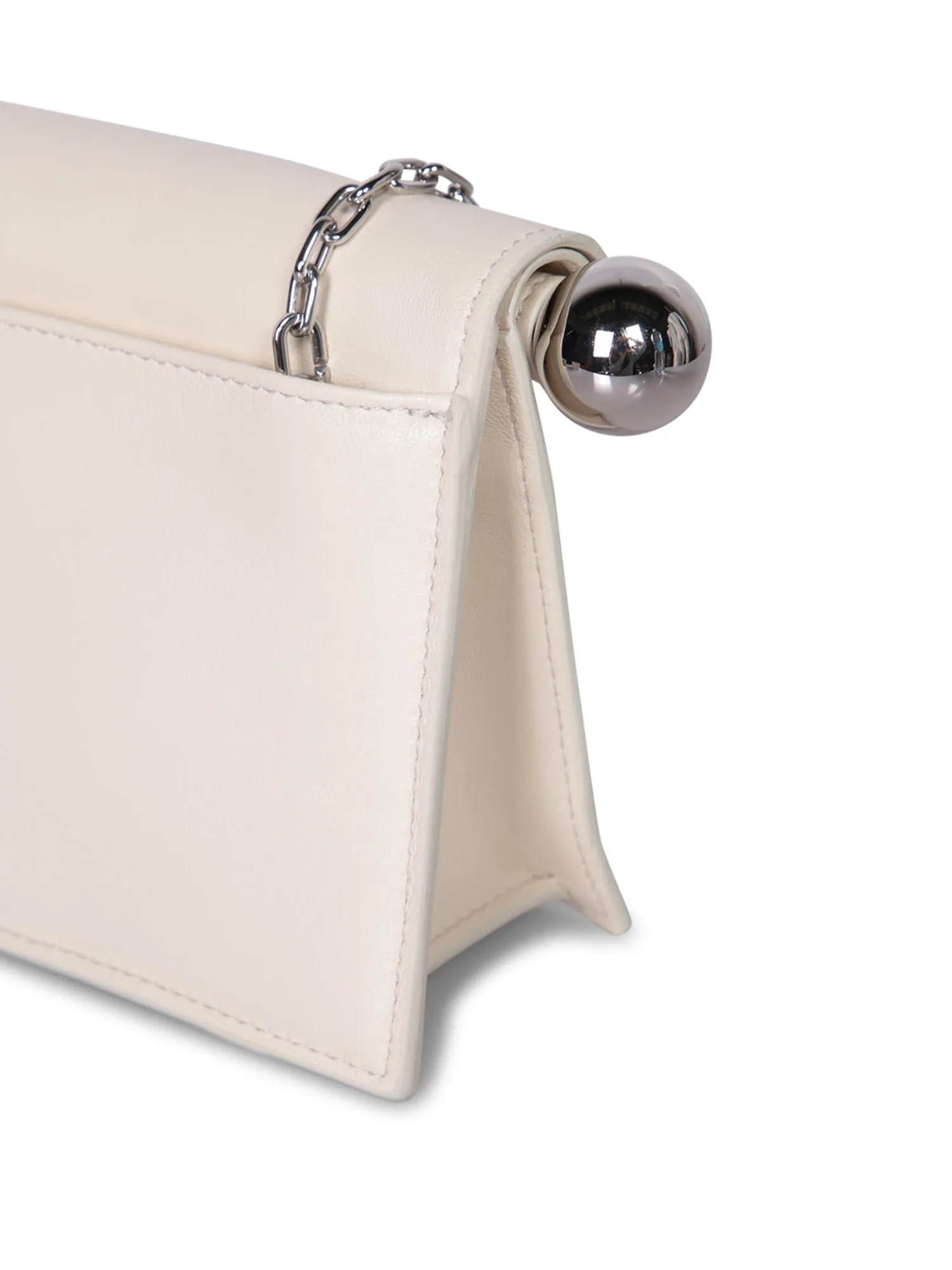 Le Petite Pochette Rond Carre ivory bag