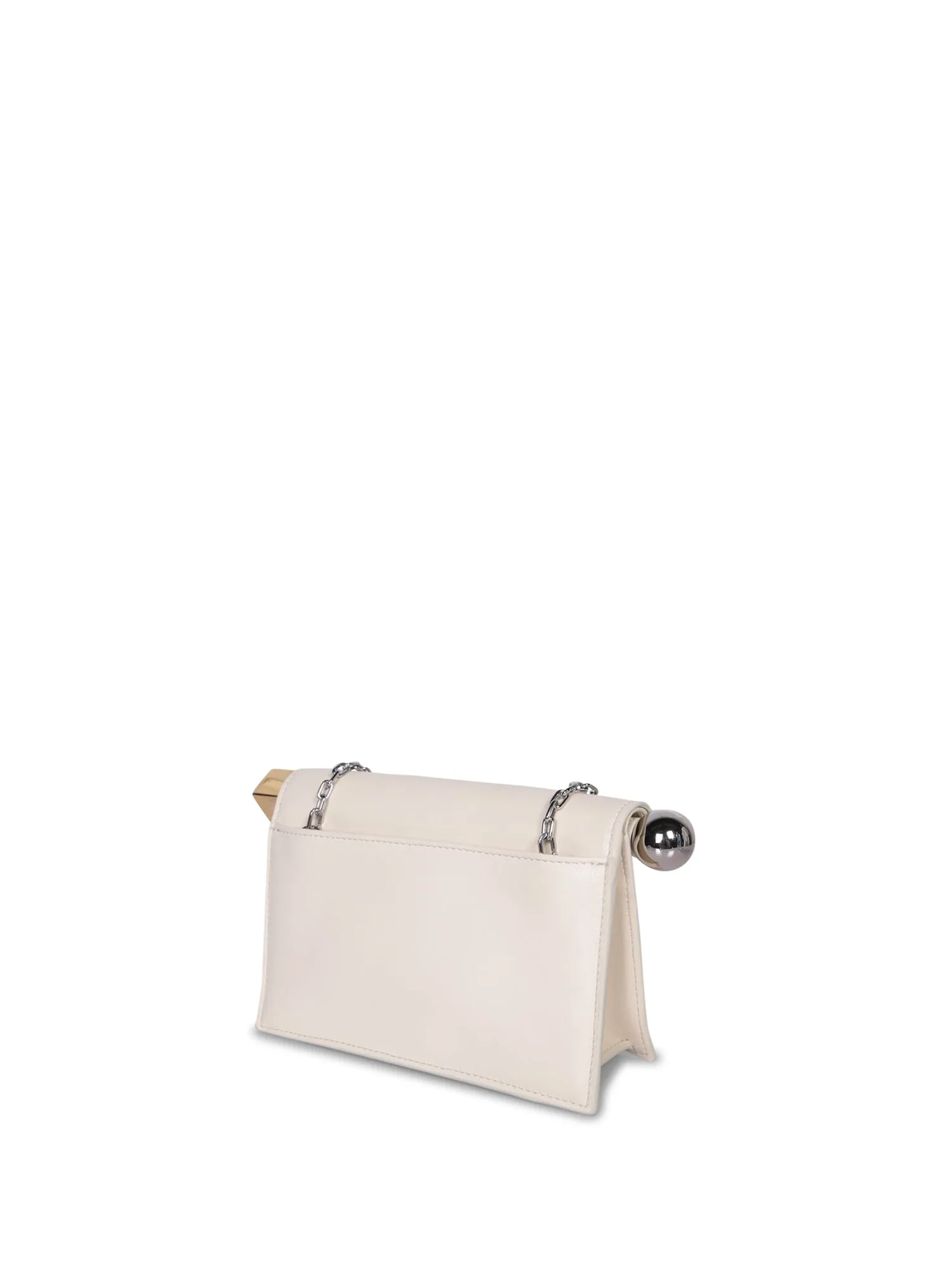 Le Petite Pochette Rond Carre ivory bag