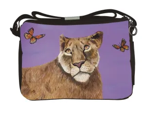 Lioness Signature Messenger Bag - Curiosity