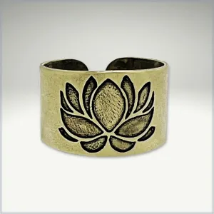 Lotus Adjustable Ring