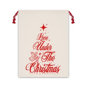 Love Under The Christmas Tree Gift Bag | Designed in Italy by Elisa Savoia for Giada Valenti