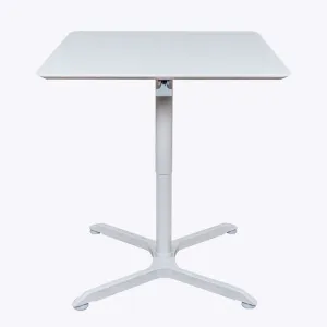 Luxor 32" Pneumatic Height Adjustable Café Tables, LX-PNADJ-32SQ