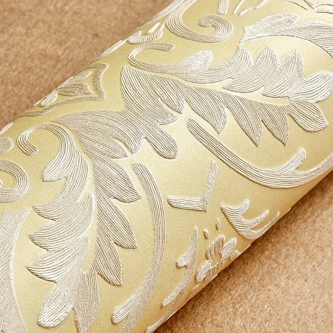 Luxury 3D Embossed Damascus Wallpaper (5.3 ㎡)