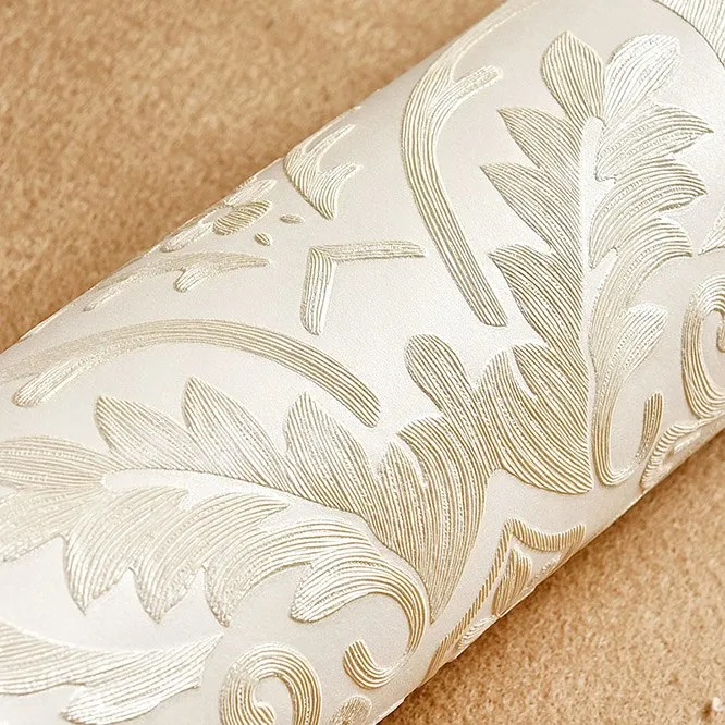 Luxury 3D Embossed Damascus Wallpaper (5.3 ㎡)