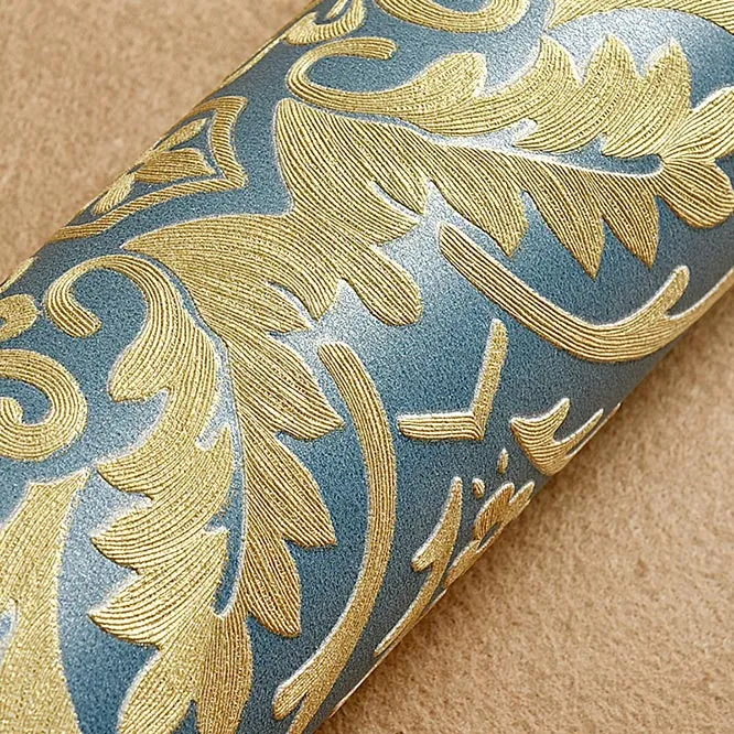 Luxury 3D Embossed Damascus Wallpaper (5.3 ㎡)