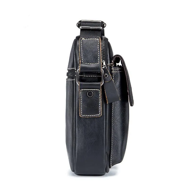 Luxury Genuine Leather Crossbody Bag - 4 Colors