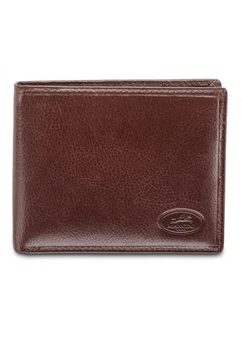 Mancini EQUESTRIAN-2 Men`s RFID Secure Wallet with Removable Passcase and Coin Pocket